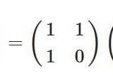 漸化式（フィボナッチ数列）を線形代数（線形空間、固有ベクトル）で解く方法を解説