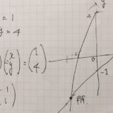 1次方程式を行列で解くメリット・方法・条件について、幾何学的に見る