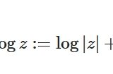 複素対数関数の主値Log zとは、計算例