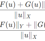 有界線形作用素のなす空間B(X,Y)がノルム空間となることの証明
