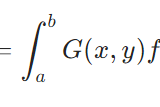 グリーン関数とは：常微分方程式の場合を簡単に