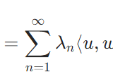 コンパクト対称作用素の固有値：ヒルベルト・シュミットの定理