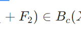 コンパクト作用素のなす集合が有界作用素のなす空間B(X,Y)の部分空間となることの証明